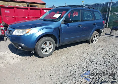 2010 Subaru Forester 2.5X из США, поврежденный, VIN JF2SH6BC1AH783328